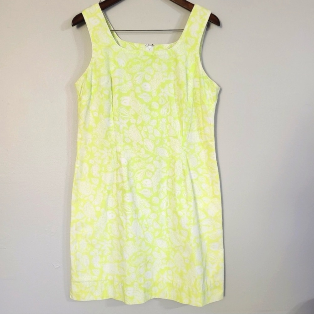 Lilly Pulitzer cotton sheath dress size 12